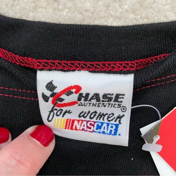 NASCAR Chase Jamie McMurray Women’s Layered Look Top - Large NWT - Picture 6 of 10